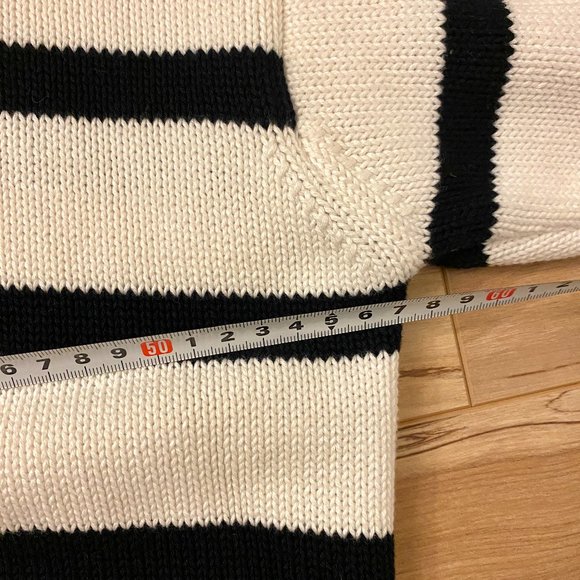 Zara Oversized Stripe Knit Sweater knitwear - Picture 14 of 16